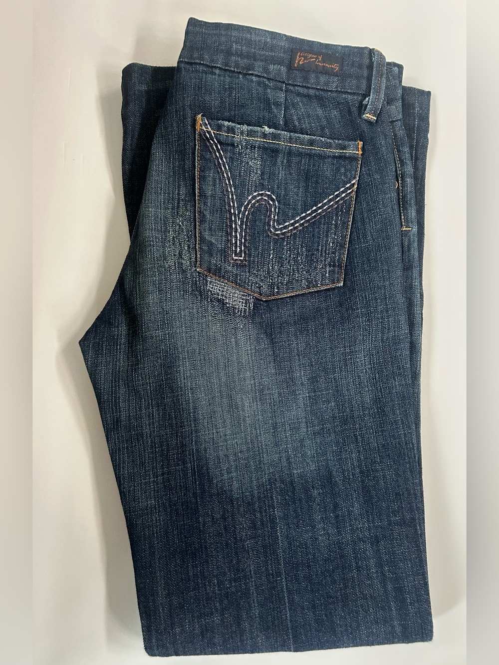 Citizens Of Humanity Women’s Straight/Flare Dark Blue Jeans